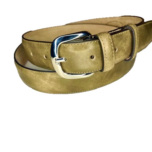 Maison Koly X Enzo Bonafe Dress Belt Handmade Khaki Museum - Picture 3 of 3